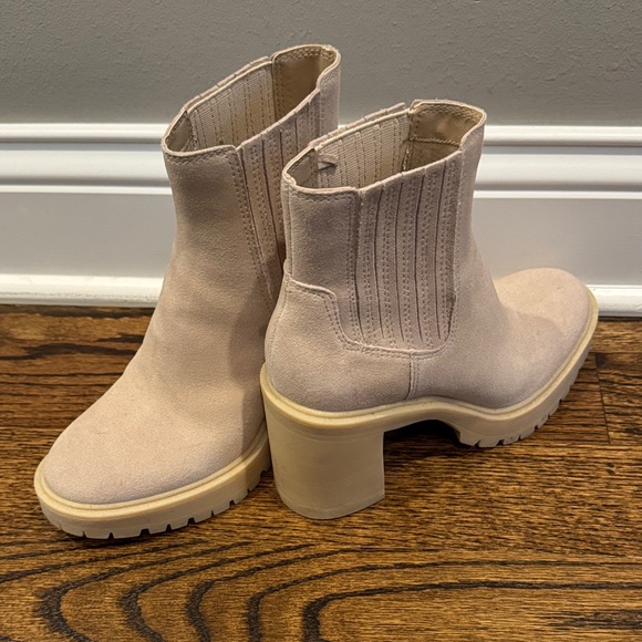 Dolce Vita Shoes - Dolce Vita Cream Heeled Boots